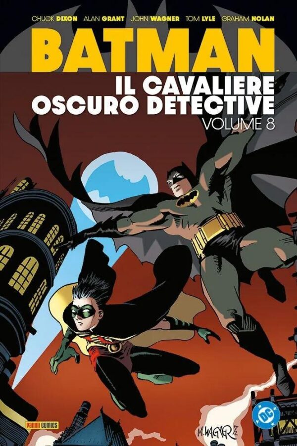 Copertina del fumetto Batman il Cavaliere Oscuro vol. 8, edizione italiana Panini Comics / DC / Marvel / Disney di Aa.Vv. Copertina del fumetto Batman il Cavaliere Oscuro vol. 8, edizione italiana Panini Comics / DC / Marvel / Disney di Aa.Vv.