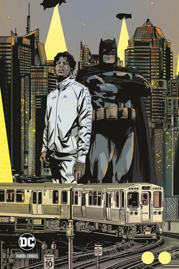 Copertina del fumetto Batman Day 2023: Amici e Nemici Var, edizione italiana Panini Comics / DC / Marvel / Disney di Straczynski, Snyder & Aa.Vv.