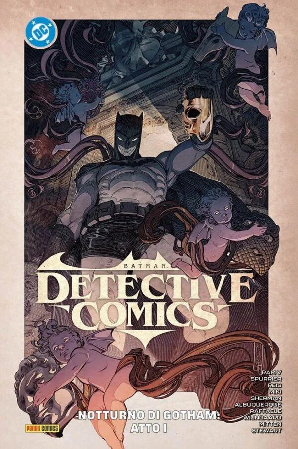 Copertina del fumetto Batman Detective Comics vol. 2, edizione italiana Panini Comics / DC / Marvel / Disney di Aa.Vv.