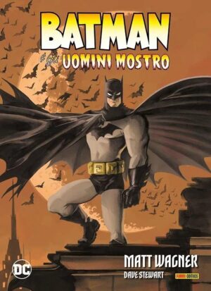 Copertina del fumetto Batman e gli Uomini Mostro Lim.Ed., edizione italiana Panini Comics / DC / Marvel / Disney di Matt Wagner
