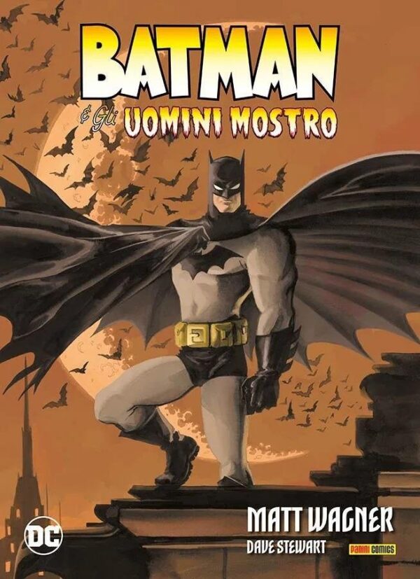 Copertina del fumetto Batman e gli Uomini Mostro Lim.Ed., edizione italiana Panini Comics / DC / Marvel / Disney di Matt Wagner