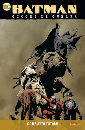 Copertina del fumetto Batman - Giochi di Guerra vol. 1, edizione italiana Panini Comics / DC / Marvel / Disney di Aa.Vv.