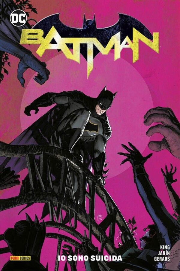 Copertina del fumetto Batman 2 - Dc Rebirth Collection, edizione italiana Panini Comics / DC / Marvel / Disney di Gerads, JaníN & Tom King