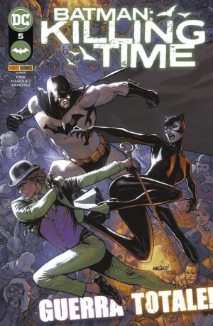 Copertina del fumetto Batman - Killing Time vol. 5, edizione italiana Panini Comics / DC / Marvel / Disney di David Marquez & Tom King