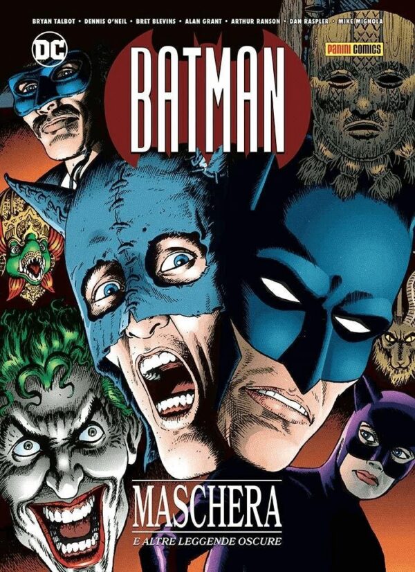 Copertina del fumetto Batman Maschere e Altre Leggende Os, edizione italiana Panini Comics / DC / Marvel / Disney di Aa.Vv.