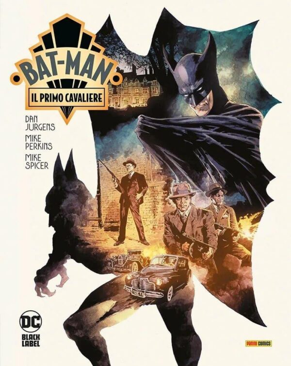 Copertina del fumetto Batm-Man - il Primo Cavaliere, edizione italiana Panini Comics / DC / Marvel / Disney di Jurgens & Perkins Copertina del fumetto Batm-Man - il Primo Cavaliere, edizione italiana Panini Comics / DC / Marvel / Disney di Jurgens & Perkins