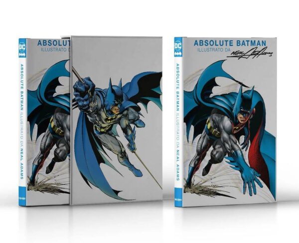 Copertina del fumetto Batman Neal Adams Absolute vol. 2, edizione italiana Panini Comics / DC / Marvel / Disney di Neal Adams & Aa.Vv.