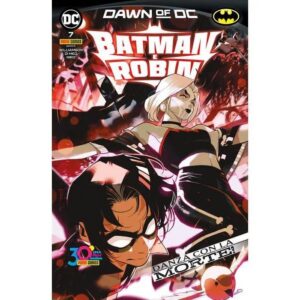 Copertina del fumetto Batman e Robin vol. 7, edizione italiana Panini Comics / DC / Marvel / Disney di Joshua Williamson