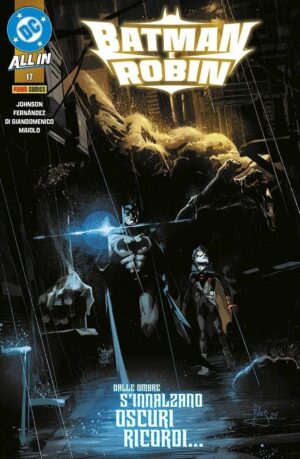 Copertina del fumetto Batman e Robin vol. 17, edizione italiana Panini Comics / DC / Marvel / Disney di Di Giandomenico,Fernandez