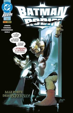 Copertina del fumetto Batman e Robin vol. 22, edizione italiana Panini Comics / DC / Marvel / Disney di Aa.Vv.