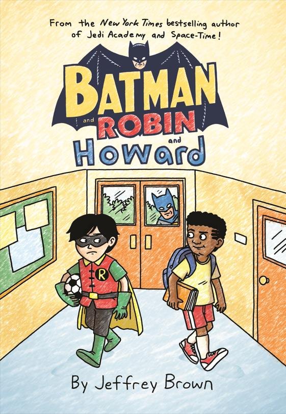 Copertina del fumetto Batman e Robin e Howard, edizione italiana Panini Comics / DC / Marvel / Disney di Jeffrey Brown