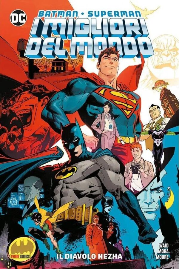 Copertina del fumetto Batman/Superman 1 - Dc Collection, edizione italiana Panini Comics / DC / Marvel / Disney di Dan Mora & Mark Waid Copertina del fumetto Batman/Superman 1 - Dc Collection, edizione italiana Panini Comics / DC / Marvel / Disney di Dan Mora & Mark Waid