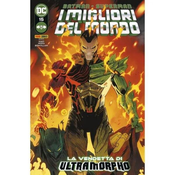 Copertina del fumetto Batman/Superman i Migliori vol. 15, edizione italiana Panini Comics / DC / Marvel / Disney di Dan Mora & Mark Waid Copertina del fumetto Batman/Superman i Migliori vol. 15, edizione italiana Panini Comics / DC / Marvel / Disney di Dan Mora & Mark Waid