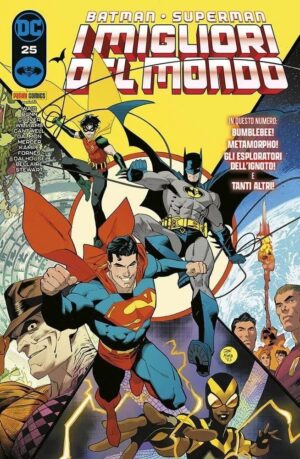 Copertina del fumetto Batman/Superman i Migliori vol. 25, edizione italiana Panini Comics / DC / Marvel / Disney di Aa.Vv.