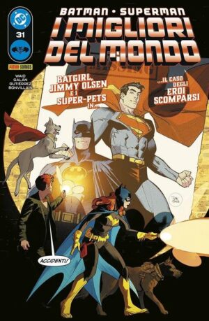 Copertina del fumetto Batman/Superman i Migliori vol. 31, edizione italiana Panini Comics / DC / Marvel / Disney di Galan,Gutierrez,Waid