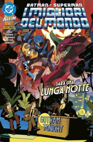 Copertina del fumetto Batman/Superman i Migliori vol. 35, edizione italiana Panini Comics / DC / Marvel / Disney di Aa.Vv.