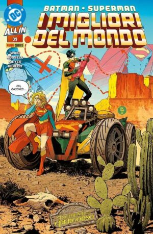 Copertina del fumetto Batman/Superman i Migliori vol. 39, edizione italiana Panini Comics / DC / Marvel / Disney di Meyer,Russell,Waid