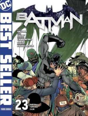 Copertina del fumetto Batman di Snyder & Capullo vol. 23, edizione italiana Panini Comics / DC / Marvel / Disney di Aa.Vv.