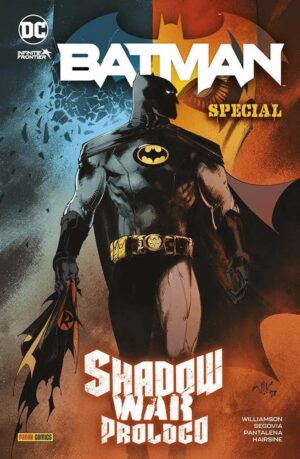 Copertina del fumetto Batman Special Shadow War Prologo, edizione italiana Panini Comics / DC / Marvel / Disney di Aa.Vv.