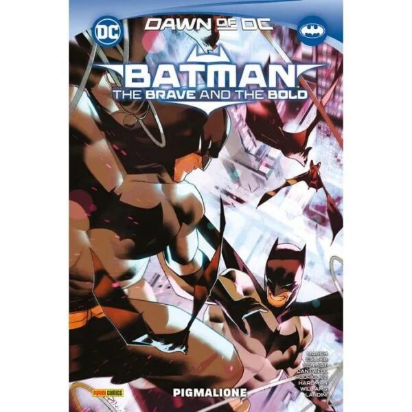 Copertina del fumetto Batman - the Brave And the Bold vol. 2, edizione italiana Panini Comics / DC / Marvel / Disney di Aa.Vv. Copertina del fumetto Batman - the Brave And the Bold vol. 2, edizione italiana Panini Comics / DC / Marvel / Disney di Aa.Vv.