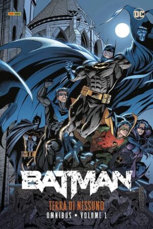 Copertina del fumetto Dc Omnibus Batman Terra di Nessuno vol. 1, edizione italiana Panini Comics / DC / Marvel / Disney di Aa.Vv.