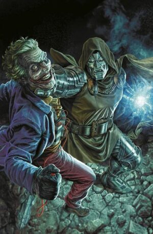 Copertina del fumetto Batman/Deadpool Lee Bermejo, edizione italiana Panini Comics / DC / Marvel / Disney di Aa.Vv.