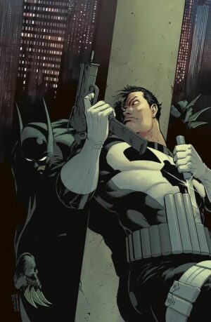 Copertina del fumetto Batman/Deadpool Nick Dragotta, edizione italiana Panini Comics / DC / Marvel / Disney di Aa.Vv.