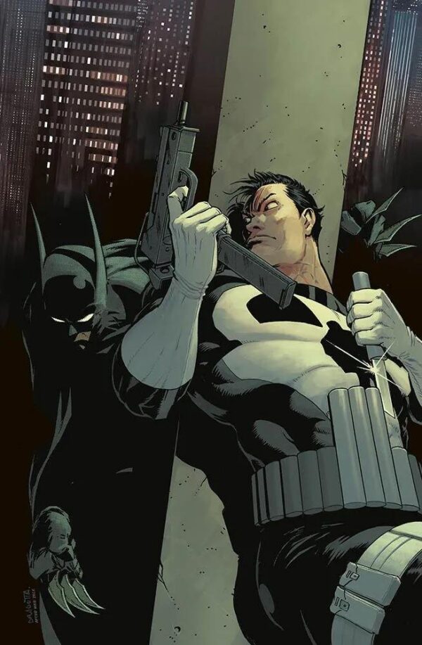 Copertina del fumetto Batman/Deadpool Nick Dragotta, edizione italiana Panini Comics / DC / Marvel / Disney di Aa.Vv. Copertina del fumetto Batman/Deadpool Nick Dragotta, edizione italiana Panini Comics / DC / Marvel / Disney di Aa.Vv.