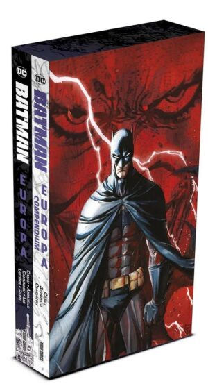 Copertina del fumetto Batman Europa Cofanetto Completo, edizione italiana Panini Comics / DC / Marvel / Disney di Camuncoli, Casari & Azzarello