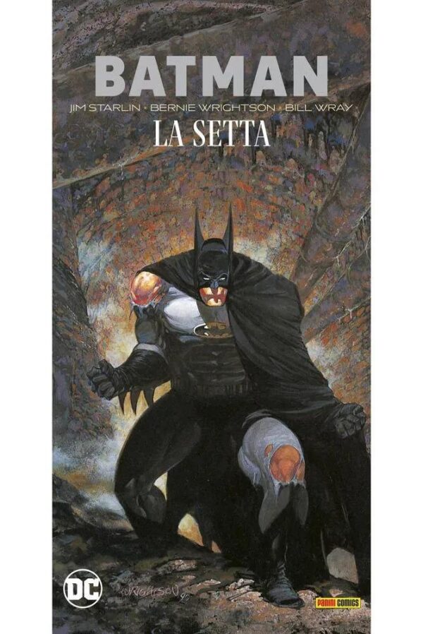 Copertina del fumetto Batman - la Setta, edizione italiana Panini Comics / DC / Marvel / Disney di Jim Starlin & Bernie Wrightson Copertina del fumetto Batman - la Setta, edizione italiana Panini Comics / DC / Marvel / Disney di Jim Starlin & Bernie Wrightson
