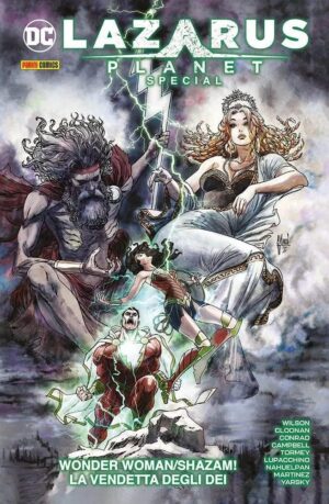 Copertina del fumetto Lazarus Planet Special-Wonder Woman, edizione italiana Panini Comics / DC / Marvel / Disney di Wilson, Cloonan, Conrad & Aavv