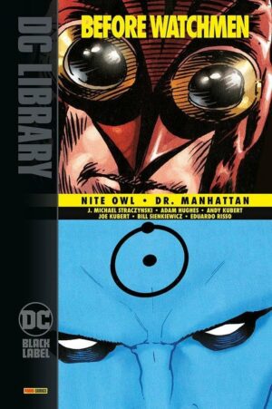 Copertina del fumetto Before Watchmen Dr.Manhattan/Nite O, edizione italiana Panini Comics / DC / Marvel / Disney di Aa.Vv.