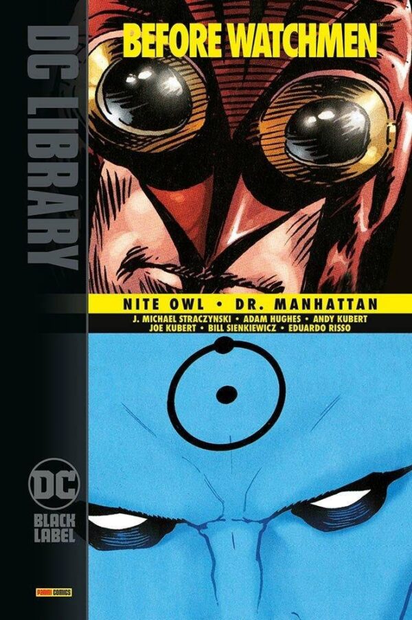 Copertina del fumetto Before Watchmen Dr.Manhattan/Nite O, edizione italiana Panini Comics / DC / Marvel / Disney di Aa.Vv. Copertina del fumetto Before Watchmen Dr.Manhattan/Nite O, edizione italiana Panini Comics / DC / Marvel / Disney di Aa.Vv.