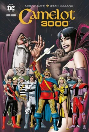 Copertina del fumetto Camelot 3000, edizione italiana Panini Comics / DC / Marvel / Disney di Mike W. Barr & Brian Bolland