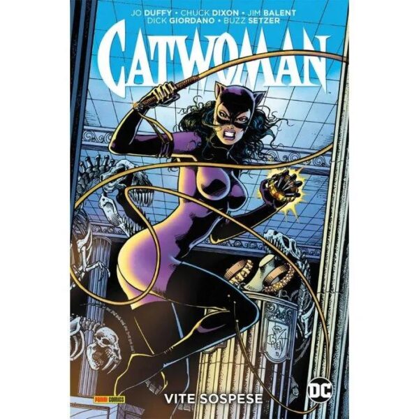 Copertina del fumetto Catwoman - Vite Sospese, edizione italiana Panini Comics / DC / Marvel / Disney di Duffy,Balent,Dixon