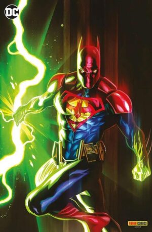 Copertina del fumetto Crisi Oscura Sulle Terre Inf.8 Var, edizione italiana Panini Comics / DC / Marvel / Disney di Williamson, Sampere & Aa.Vv.