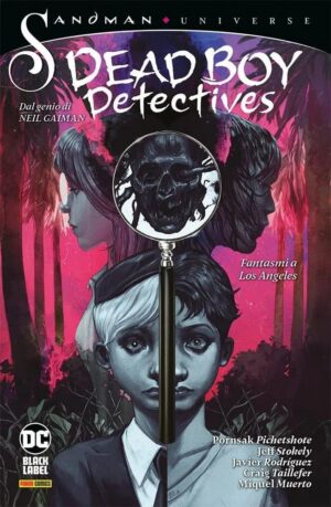 Copertina del fumetto Dead Boy Detectives 1 Fantasmi a, edizione italiana Panini Comics / DC / Marvel / Disney di Pichetshote, Stokely & Aa.Vv.