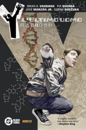 Copertina del fumetto Black Label Omnibus Y L`Ultimo Uomo, edizione italiana Panini Comics / DC / Marvel / Disney di Aa.Vv.
