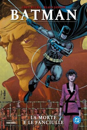 Copertina del fumetto Deluxe - Batman la Morte e le Donne, edizione italiana Panini Comics / DC / Marvel / Disney di Klaus Janson, Greg Rucka