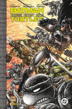 Copertina del fumetto Dc Evergreen - Batman/Tmnt, edizione italiana Panini Comics / DC / Marvel / Disney di Aa.Vv.