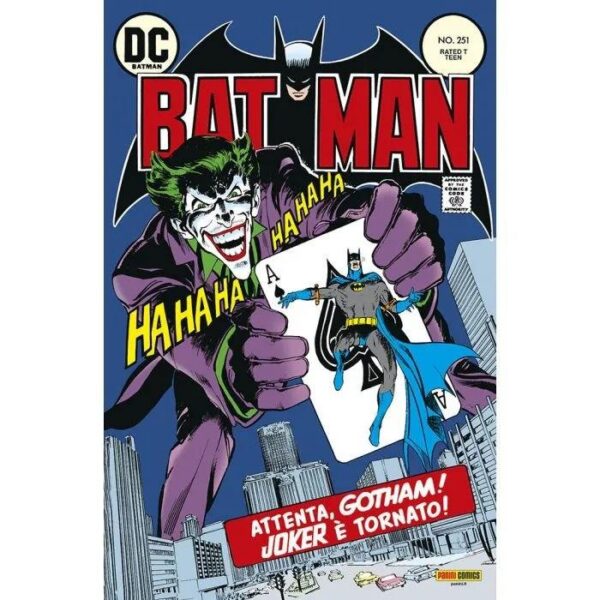 Copertina del fumetto Facsimile Edition Batman vol. 251, edizione italiana Panini Comics / DC / Marvel / Disney di Dennis Hopeless, Neal Adams Copertina del fumetto Facsimile Edition Batman vol. 251, edizione italiana Panini Comics / DC / Marvel / Disney di Dennis Hopeless, Neal Adams