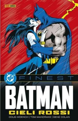 Copertina del fumetto Dc Finest Batman: Cieli Rossi, edizione italiana Panini Comics / DC / Marvel / Disney di Aa.Vv.