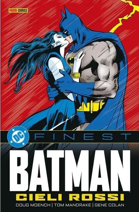 Copertina del fumetto Dc Finest Batman: Cieli Rossi, edizione italiana Panini Comics / DC / Marvel / Disney di Aa.Vv.