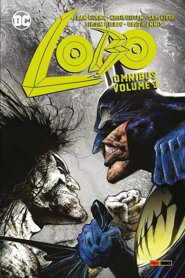 Copertina del fumetto Lobo - Dc Omnibus vol. 3, edizione italiana Panini Comics / DC / Marvel / Disney di Grant, Giffen, Kieth & Aa.Vv.