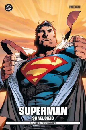 Copertina del fumetto Dc Pocket - Superman Su Nel Cielo, edizione italiana Panini Comics / DC / Marvel / Disney di Andy Kubert & Tom King