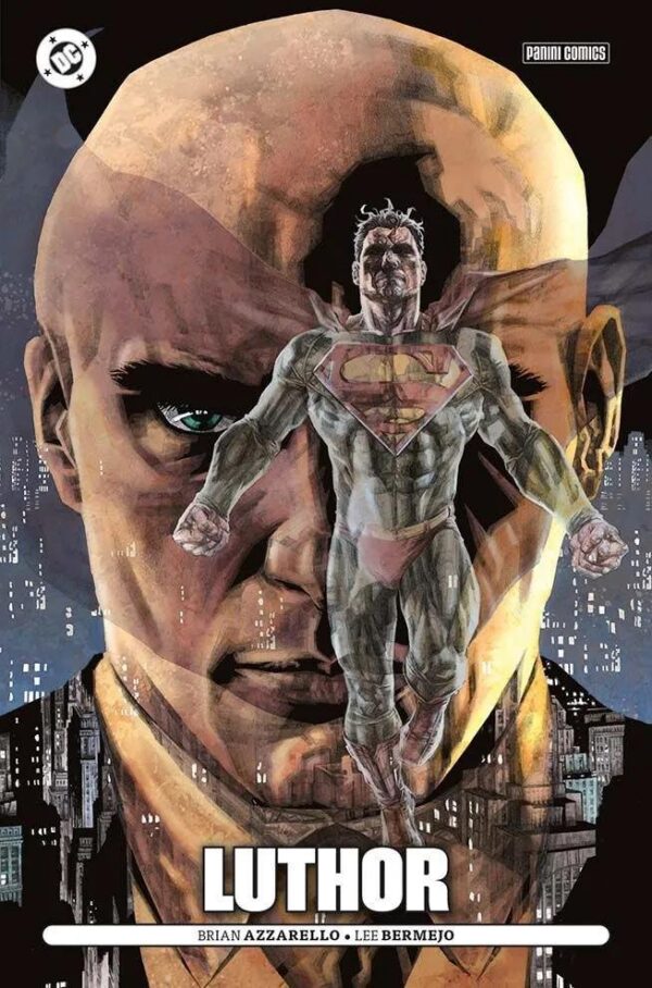 Copertina del fumetto Dc Pocket Collection - Luthor, edizione italiana Panini Comics / DC / Marvel / Disney di Lee Bermejo, Brian Azzarello