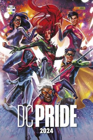 Copertina del fumetto Dc Pride 2024, edizione italiana Panini Comics / DC / Marvel / Disney di Aa.Vv.