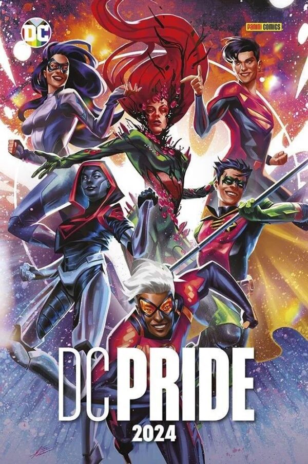 Copertina del fumetto Dc Pride 2024, edizione italiana Panini Comics / DC / Marvel / Disney di Aa.Vv.