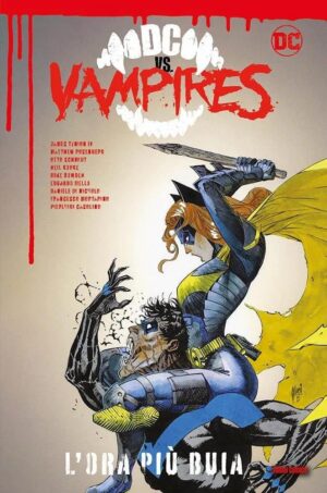 Copertina del fumetto Dc Vs.Vampires 2 - L'ora Più Buia, edizione italiana Panini Comics / DC / Marvel / Disney di Tynion Iv, Rosenberg & Aa.Vv.