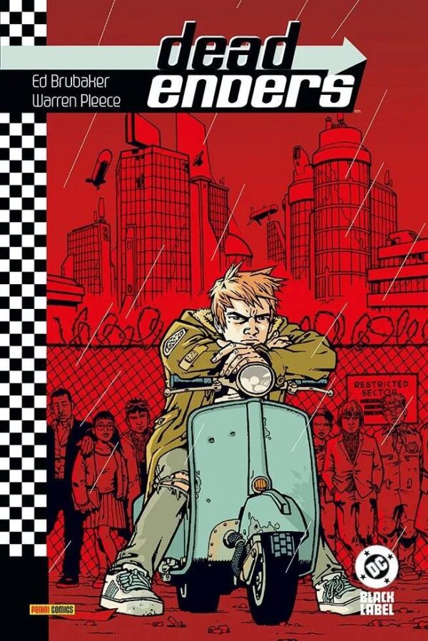 Copertina del fumetto Deadenders, edizione italiana Panini Comics / DC / Marvel / Disney di Ed Brubaker, Warren Pleece